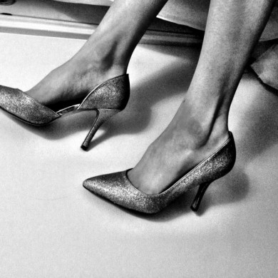 Beads Belt with Chain Detail-Blue-Length - 75cm